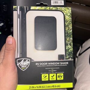 Auto Drive RV Door Window Shade